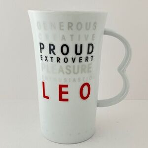 LEO Zodiac Sign Tall Coffee Mug by Multiple Choice